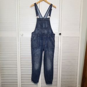 Gap Dark Wash Denim Overalls